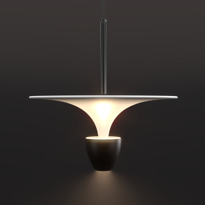 Funnel Lamp – lights on