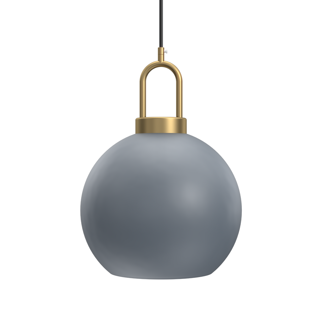 Orb Glazed Pendant