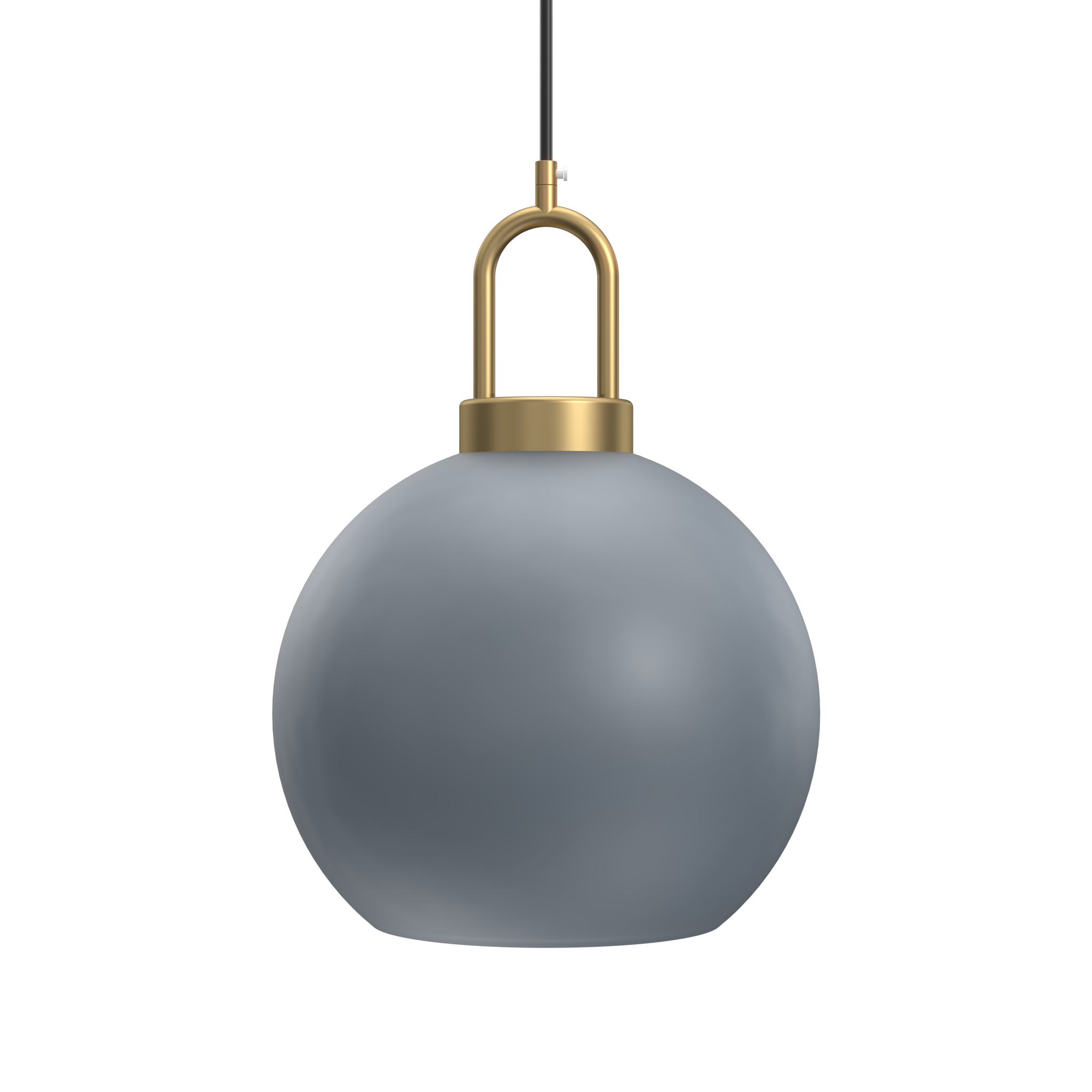 Orb Glazed Pendant