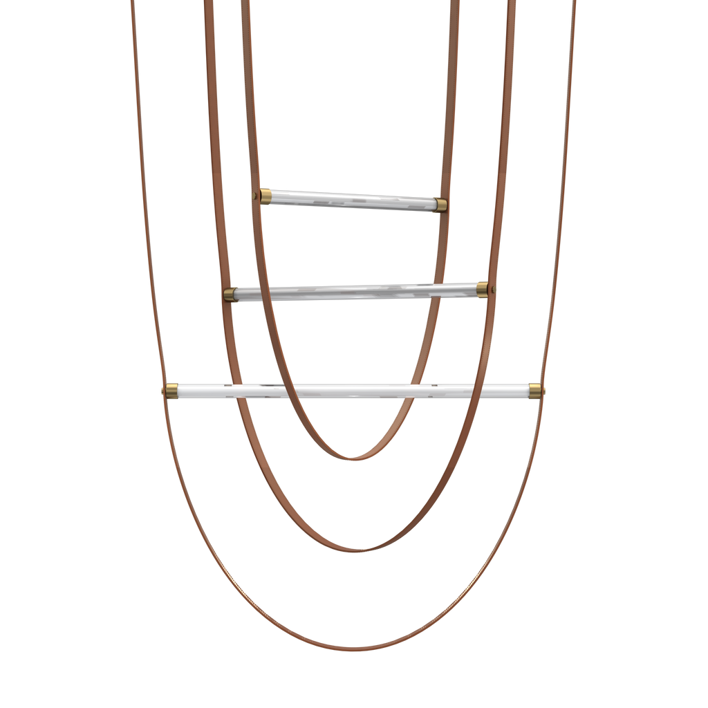 Leather Chandelier