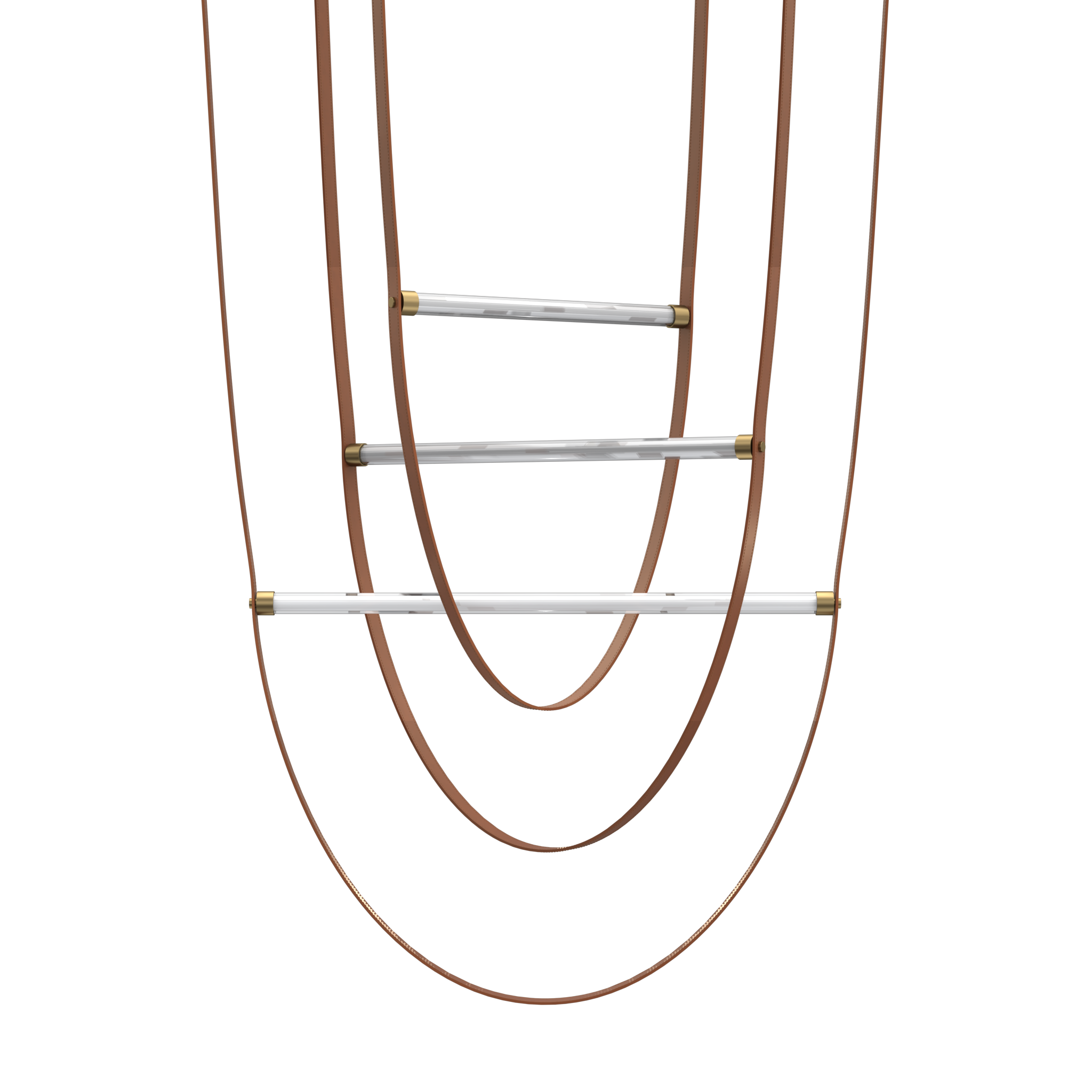 Leather Chandelier
