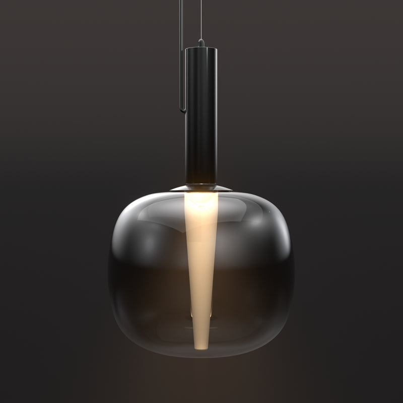 Metal Pendant – lights on