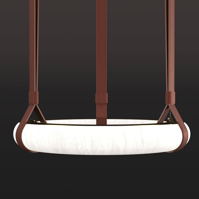 Moon Chandelier – lights on