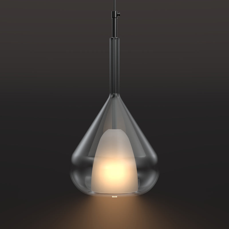 Tear Pendant – lights on